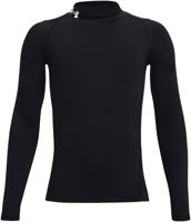 Under Armour HG Armour Mock LS-BLK